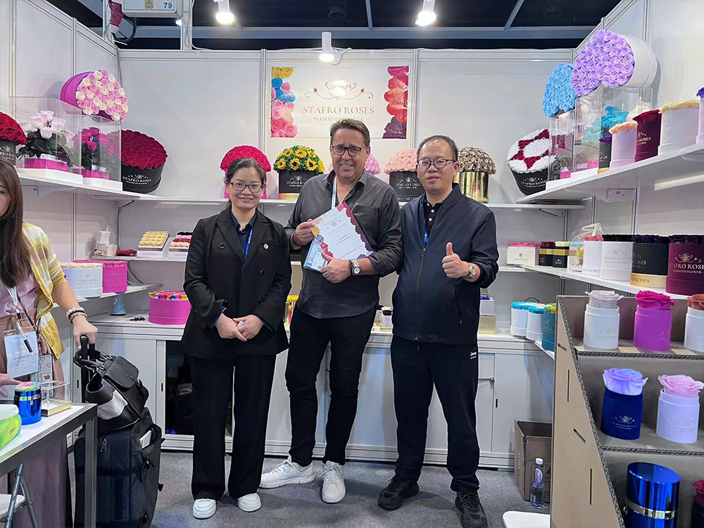 L'unica compagnia di fiori eterni nel 2023 HK Mega Show (3)